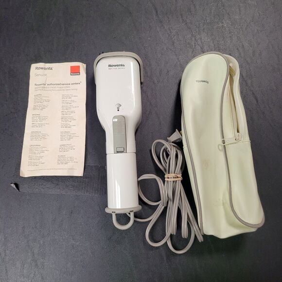Clothes Clothing Garment Steam Iron Brush Portable Rowenta DA-55 Tested & Works - Picture 1 of 10